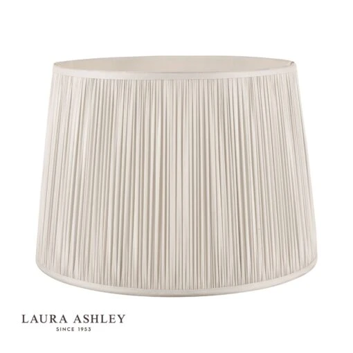 Laura Ashley Hemsley Silk Shade Silver 40.5cm/16 Inch